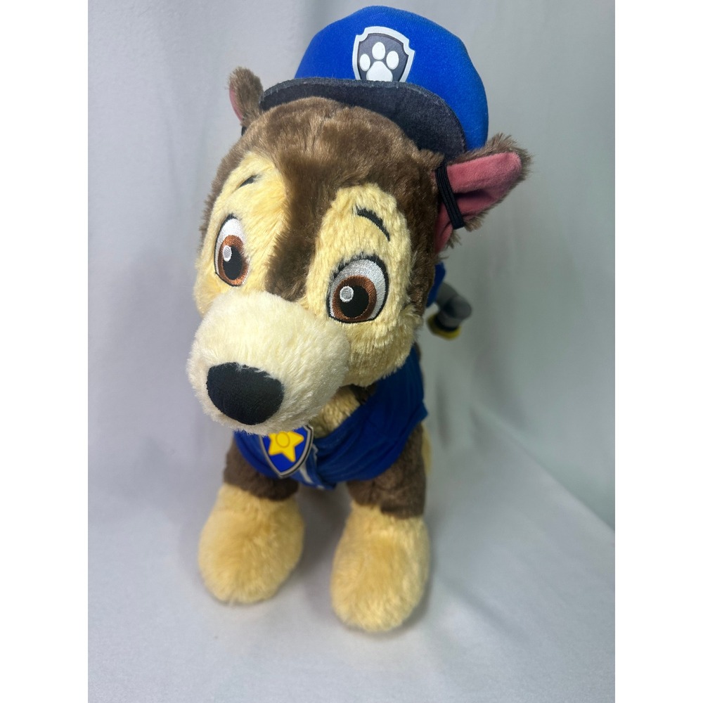 Build-A-Bear Paw Patrol Chase Plush‎ Police Dog Stuffed Animal Nickelodeon 2019